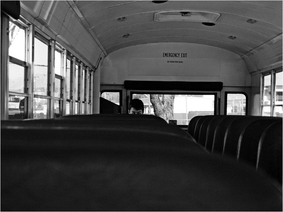 Jordan on the Bus by Leland-Fall, 2008